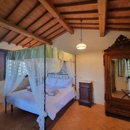 Agriturismo Le Sorbelle D'Orcia Con Piscina Pienza Bagian luar foto