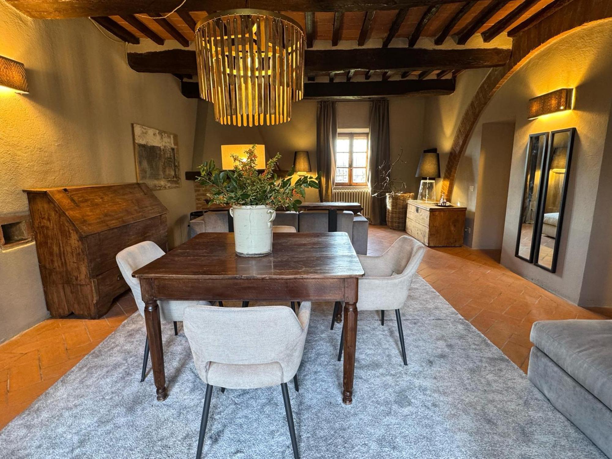 Agriturismo Le Sorbelle D'Orcia Con Piscina Pienza Bagian luar foto