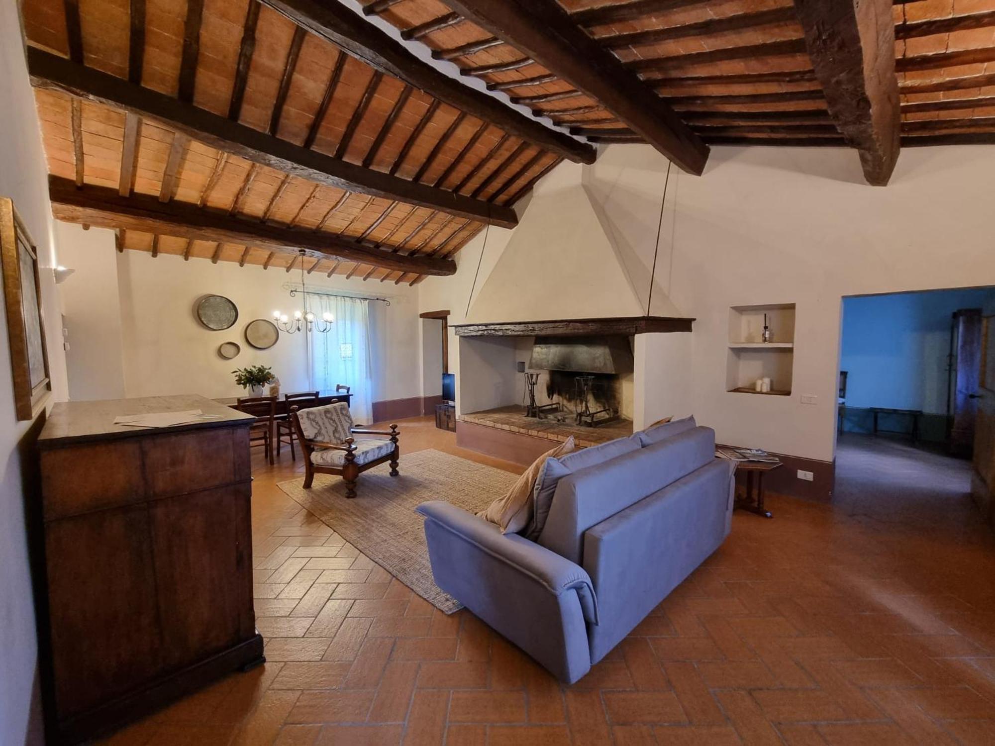 Agriturismo Le Sorbelle D'Orcia Con Piscina Pienza Bagian luar foto