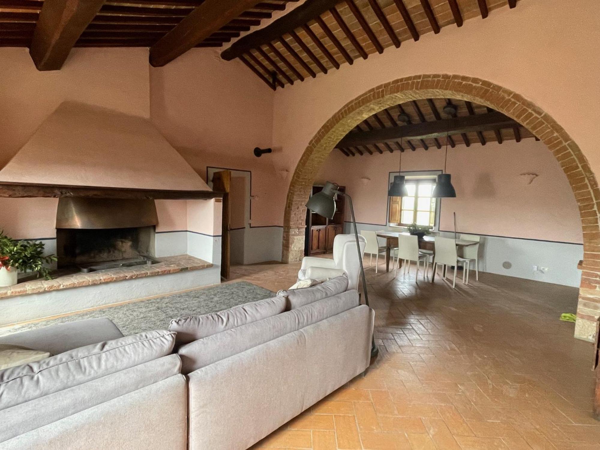 Agriturismo Le Sorbelle D'Orcia Con Piscina Pienza Bagian luar foto