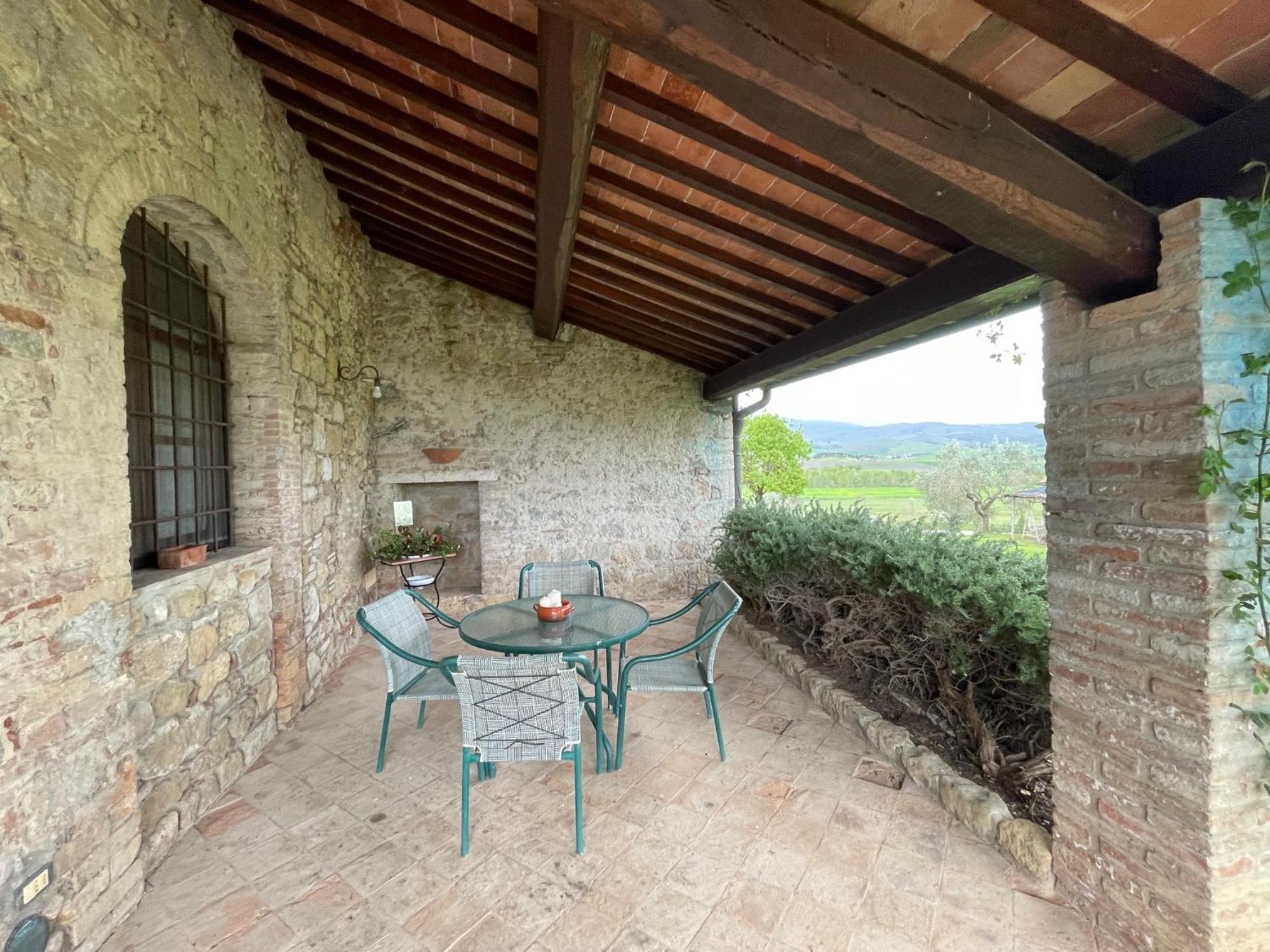 Agriturismo Le Sorbelle D'Orcia Con Piscina Pienza Bagian luar foto