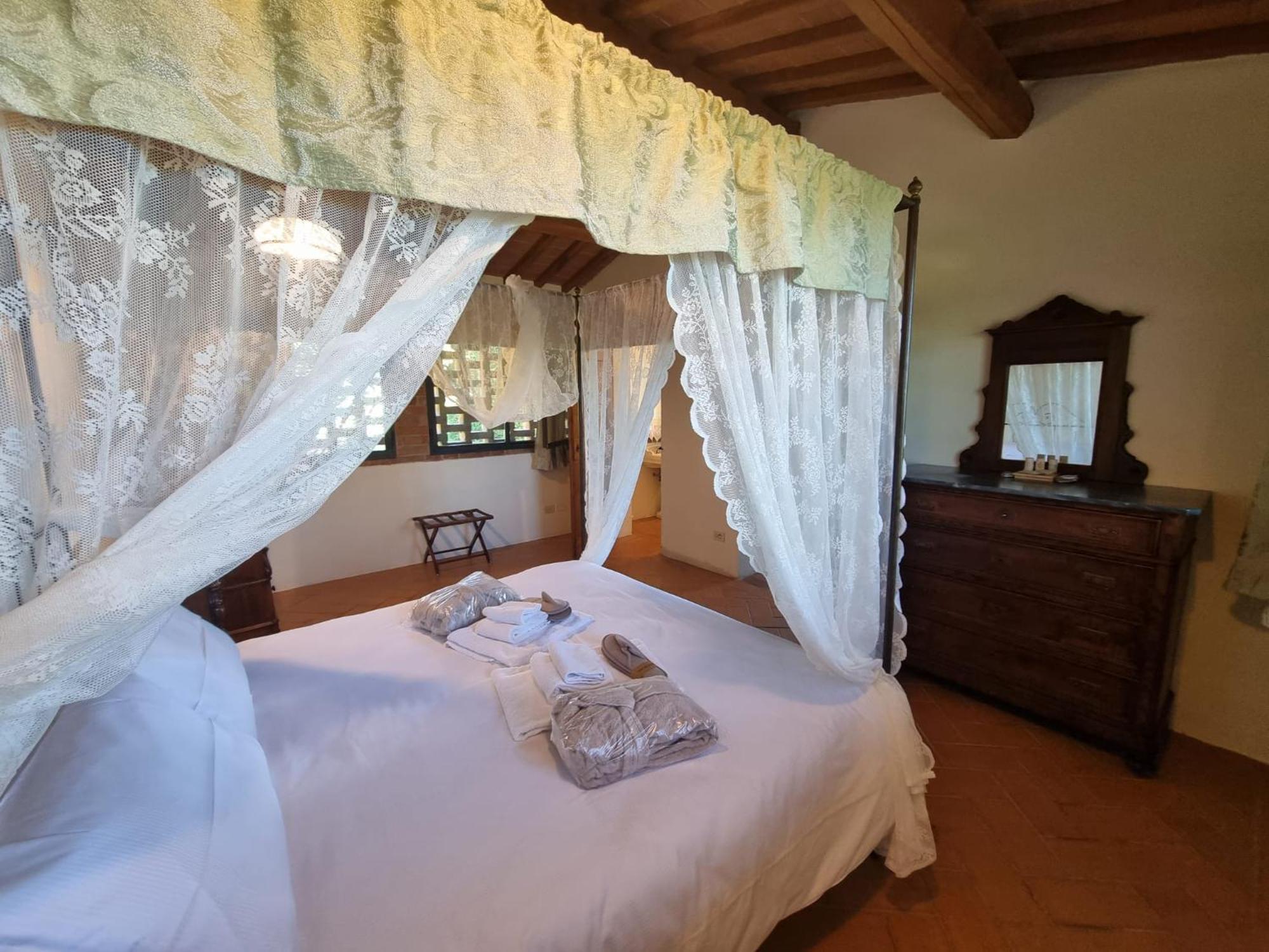 Agriturismo Le Sorbelle D'Orcia Con Piscina Pienza Bagian luar foto